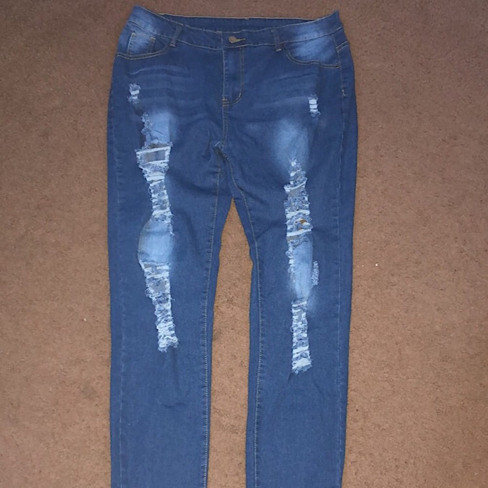 Skinny Ripped Jeans